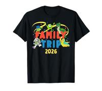 Disney and Pixar Characters Vacation Party Family Trip 2026 Camiseta