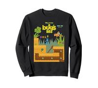 Disney and Pixar’s A Bug’s Life Retro 8-bit Video Game Sudadera, Unisex para Adultos, Negro, M