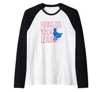 Disney and Pixar’s Elio Bring Us Your Leader Alien Message Camiseta Manga Raglan