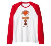 Disney and Pixar’s Inside Out 2 Toony Colors Emotion Anxiety Camiseta Manga Raglan