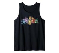 Disney and Pixar’s Inside Out Emotions Watercolor Flowers Camiseta sin Mangas
