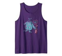 Disney and Pixar’s Monsters, Inc. Sulley Kitty and Boo Camiseta sin Mangas, Hombre, Morado, XXL