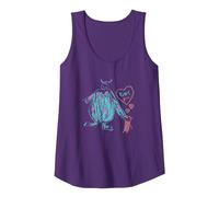 Disney and Pixar’s Monsters, Inc. Sulley Kitty and Boo Camiseta sin Mangas, Mujer, Morado, L