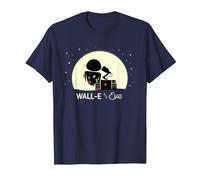 Disney and Pixar’s Wall-E and Eve Holiday Camiseta, Hombre, Azul Marino, 3XL