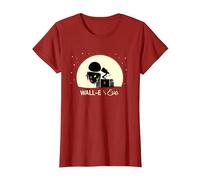 Disney and Pixar’s Wall-E and Eve Holiday Camiseta, Mujer, Arándano, M