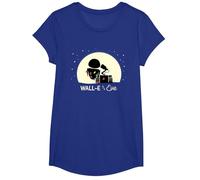 Disney and Pixar’s Wall-E and Eve Holiday Camiseta, Niñas, Azul Real, M