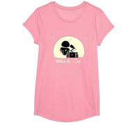 Disney and Pixar’s Wall-E and Eve Holiday Camiseta, Niñas, Rosado, L