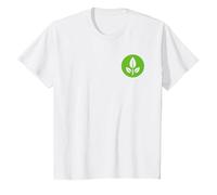 Disney and Pixar’s Wall-E Eve Logo Camiseta, Niños, Blanco, 12 años