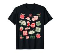 Disney and Pixar's Cars Christmas Stamps Holiday Collage Camiseta