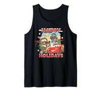 Disney and Pixar's Cars Happy Holidays Christmas Pals Camiseta sin Mangas