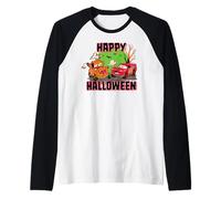 Disney and Pixar's Cars Mater & Lightning Happy Halloween Camiseta Manga Raglan