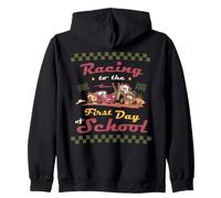 Disney and Pixar's Cars Racing to The First Day of School Sudadera con Capucha