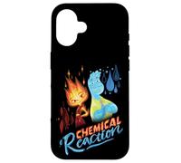 Disney and Pixar's Elemental Chemical Reaction Ember & Wade Carcasa para iPhone 16