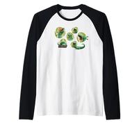 Disney and Pixar's Hoppers Tom Lizard Moods & Funny Faces Camiseta Manga Raglan