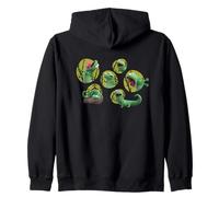 Disney and Pixar's Hoppers Tom Lizard Moods & Funny Faces Sudadera con Capucha