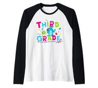 Disney and Pixar's Monsters, Inc. 3rd Grade Back to School Camiseta Manga Raglan