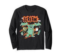 Disney and Pixar's Monsters, Inc. Halloween The Scream Team Manga Larga