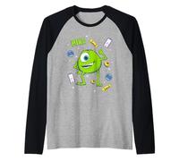 Disney and Pixar's Monsters, Inc. Mike Big Pose Collage Camiseta Manga Raglan