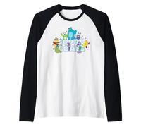 Disney and Pixar's Monsters, Inc. Squad Goals Group Matching Camiseta Manga Raglan