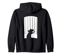 Disney and Pixar's Ratatouille Chef Hat Remy Silhouette Sudadera con Capucha