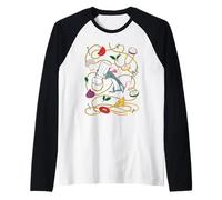 Disney and Pixar's Ratatouille Stylized Chef Remy Cooking Camiseta Manga Raglan