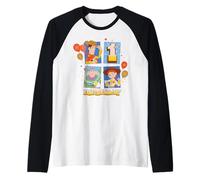 Disney and Pixar's Toy Story 1st Birthday First B-Day Party Camiseta Manga Raglan