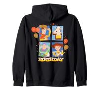 Disney and Pixar's Toy Story 4th Birthday Fourth B-Day Party Sudadera con Capucha