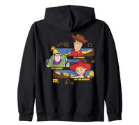 Disney and Pixar's Toy Story 5 Jessie Buzz & Woody Western Sudadera con Capucha