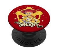 Disney and Pixar's Toy Story 5 Jessie in My Sheriff Era PopSockets PopGrip Adhesivo