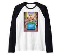 Disney and Pixar's Toy Story 5 Lilypad Hi Let's Play Poster Camiseta Manga Raglan