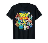 Disney and Pixar's Toy Story 5 Logo & Character Collage Camiseta