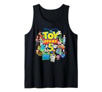 Disney and Pixar's Toy Story 5 Logo & Character Collage Camiseta sin Mangas