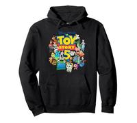 Disney and Pixar's Toy Story 5 Logo & Character Collage Sudadera con Capucha