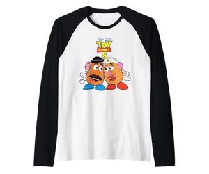 Disney and Pixar's Toy Story 5 Mr & Mrs Potato Head Big Pose Camiseta Manga Raglan