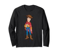Disney and Pixar's Toy Story 5 Woody with Poncho Big Pose Manga Larga