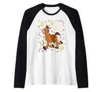 Disney and Pixar's Toy Story Bullseye Horse Western Collage Camiseta Manga Raglan