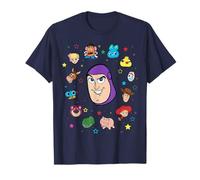 Disney and Pixar's Toy Story Buzz Lightyear Big Face Collage Camiseta
