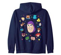 Disney and Pixar's Toy Story Buzz Lightyear Big Face Collage Sudadera con Capucha