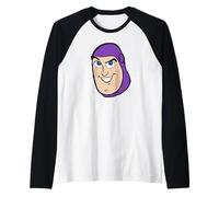 Disney and Pixar's Toy Story Buzz Lightyear Big Face Costume Camiseta Manga Raglan