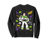 Disney and Pixar's Toy Story Buzz Lightyear Space Collage Sudadera