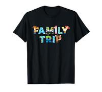 Disney and Pixar's Toy Story "Family Trip" Character Letters Camiseta