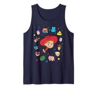 Disney and Pixar's Toy Story Jessie Big Face Collage Camiseta sin Mangas