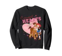 Disney and Pixar's Toy Story Jessie Bullseye Cowgirl Hearts Sudadera