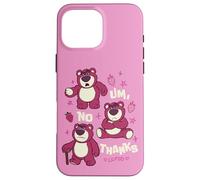 Disney and Pixar's Toy Story Lotso "Um, No Thanks" Signature Carcasa para iPhone 16 Pro Max