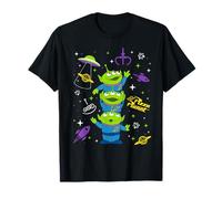Disney and Pixar's Toy Story Pizza Planet Aliens Collage Camiseta
