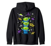 Disney and Pixar's Toy Story Pizza Planet Aliens Collage Sudadera con Capucha