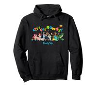 Disney and Pixar's Toy Story Rowdy Family Trip Vacation Sudadera con Capucha, Unisex para Adultos, Negro, M
