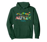 Disney and Pixar's Toy Story Rowdy Family Trip Vacation Sudadera con Capucha, Unisex para Adultos, Verde Bosque, M