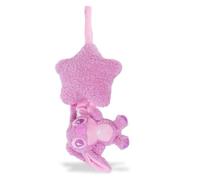Disney Angel - Caja de música de peluche con melodía para dormir, tela suave, diseño de personaje calmante, color rosa, longitud total aprox. 33 cm, a partir de 0 meses