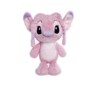 Disney Angel - Peluche de ángel de 25 cm con diseño de flopsia, color rosa pastel, apto para niños y adultos y golosinas con licencia oficial de Disney